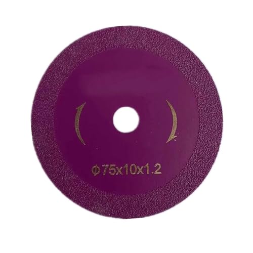 1 Stück 3-Zoll-Trennscheiben, 75 mm Diamant-Marmor-Sägeblatt, Glas-Jade-Kristall-Keramikfliesen-Spezial-Trennrad for Schneiden mit Winkelschleifern 1 Stück 3-Zoll-Trennscheiben, 75 mm Diamant-Marmor-Sägeblatt, Glas-Jade-Kristall-Keramikfliesen-Spezial-Trennrad for Schneiden mit Winkelschleifern von CLINGRE boutique shop uk