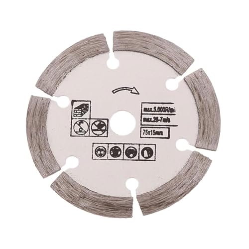 3 Stück 3-Zoll-Steintrennscheibe, Mini-Sägeblatt, 75 mm Diamanttrennblatt, Keramikbeton-Marmorschneiden for Winkelschleifer 3 Stück 3-Zoll-Steintrennscheibe, Mini-Sägeblatt, 75 mm Diamanttrennblatt, Keramikbeton-Marmorschneiden for Winkelschleifer von CLINGRE boutique shop uk