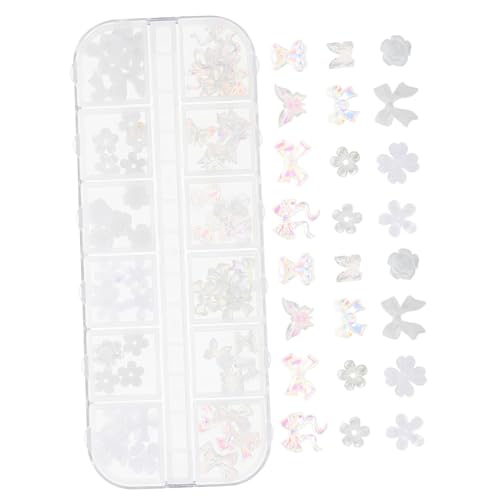 CLISPEED 1 Karton Teiliges Nagelkunst Bow charms Kreative Maniküre dekorationen für DIY nageldesign Langlebige Nail Art Accessoires für Mädchen und Nagelkünstler CLISPEED 1 Karton Teiliges Nagelkunst Bow charms Kreative Maniküre dekorationen für DIY nageldesign Langlebige Nail Art Accessoires für Mädchen und Nagelkünstler von CLISPEED