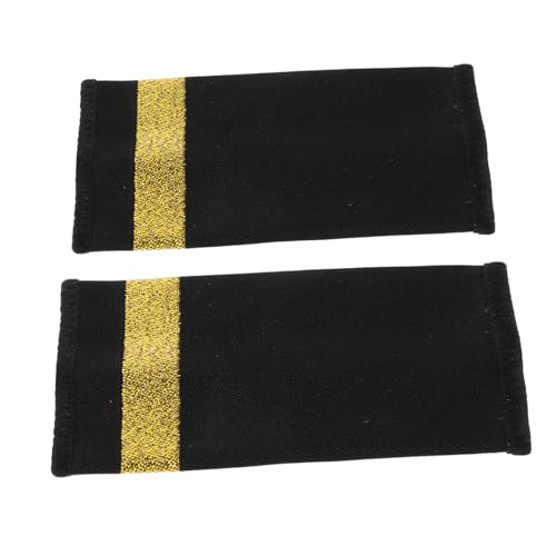 CLISPEED 1 Paar Pilot Uniform Schulterepauletten Ein Streifen Schulterboards für Bühnenauftritte von CLISPEED