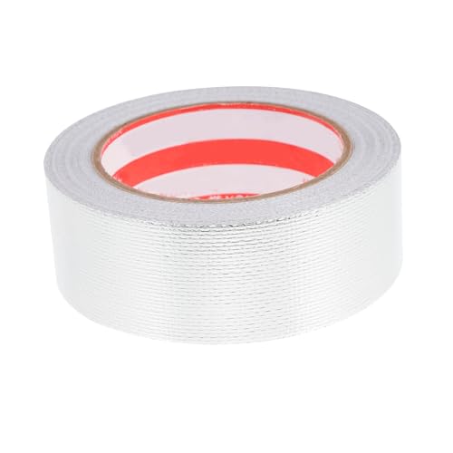 CLISPEED 1 Rolle Aluminium Folien Klebeband Hitzebeständig für Reparaturen und Isolierung für Wasserkocher Motorradauspuff und CLISPEED 1 Rolle Aluminium Folien Klebeband Hitzebeständig für Reparaturen und Isolierung für Wasserkocher Motorradauspuff und von CLISPEED