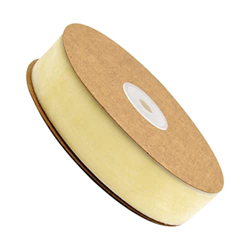 CLISPEED 1 Rolle Breites Nicht Elastisches Velourband für Diy Dekorationen Hochwertiges Flocking Geschenkband Beige für Kleidung Hochzeiten Basteln und Geschenkpäckchen CLISPEED 1 Rolle Breites Nicht Elastisches Velourband für Diy Dekorationen Hochwertiges Flocking Geschenkband Beige für Kleidung Hochzeiten Basteln und Geschenkpäckchen von CLISPEED