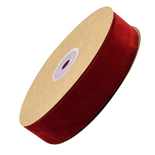 CLISPEED 1 Rolle Breites Samtband Rot Nicht Elastisches Diy Dekorationsband für Kleidung Bastelprojekte und Geschenkverpackungen für Hochzeiten und Feste CLISPEED 1 Rolle Breites Samtband Rot Nicht Elastisches Diy Dekorationsband für Kleidung Bastelprojekte und Geschenkverpackungen für Hochzeiten und Feste von CLISPEED