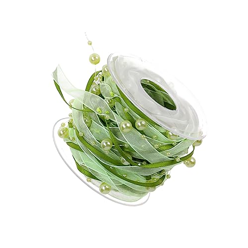 CLISPEED 1 Rolle Dekorative Perlenband für Blumensträuße Hochzeiten und Diy Projekte für Geschenkverpackungen Bastelarbeiten und Festliche Anlässe Langlebig und Wiederverwendbar CLISPEED 1 Rolle Dekorative Perlenband für Blumensträuße Hochzeiten und Diy Projekte für Geschenkverpackungen Bastelarbeiten und Festliche Anlässe Langlebig und Wiederverwendbar von CLISPEED