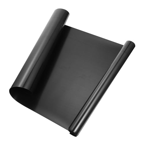 CLISPEED 1 Rolle Heat Transfer für Diy Kleidung Schwarze PU Transferfolie für Stoffe Einfaches Aufbügeln Vielseitig Einsetzbar für Projekte und Handwerk von CLISPEED