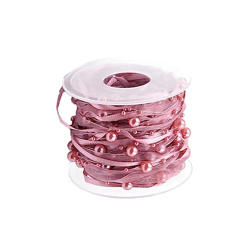 CLISPEED 1 Rolle Hochzeitsband Dekoratives für Blumensträuße und Partys Rosafarbene Bänder Wiederverwendbar und Anpassbar für Diy Projekte für Festliche Anlässe und CLISPEED 1 Rolle Hochzeitsband Dekoratives für Blumensträuße und Partys Rosafarbene Bänder Wiederverwendbar und Anpassbar für Diy Projekte für Festliche Anlässe und von CLISPEED