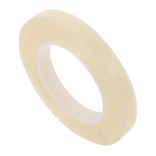 CLISPEED 1 Rolle Klebeband versiegeln Streifen Dichtungsband für Lebensmitteldosen Packband klare selbst Lebensmittelversiegelungszubehör durchsichtiges Versandklebeband Gummi Transparent von CLISPEED