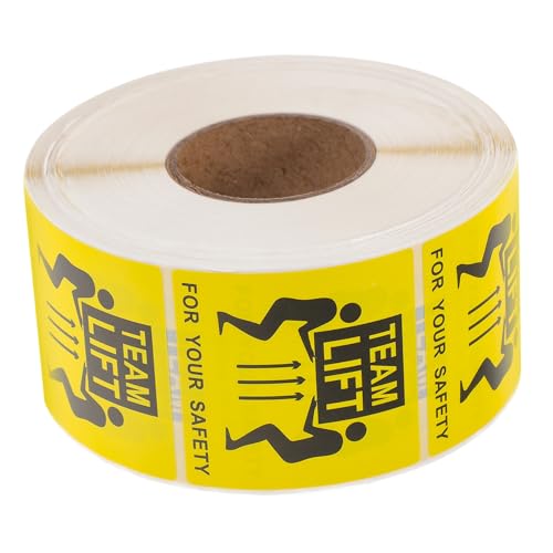 CLISPEED 1 Rolle Schweres Warnlabel Warnaufkleber Team-Lift-Etikett für schwere Pakete Zahlenaufkleber Team-Lift-Label Vorsicht, schwere Aufkleber schwere Aufkleber für den Versand CLISPEED 1 Rolle Schweres Warnlabel Warnaufkleber Team-Lift-Etikett für schwere Pakete Zahlenaufkleber Team-Lift-Label Vorsicht, schwere Aufkleber schwere Aufkleber für den Versand von CLISPEED