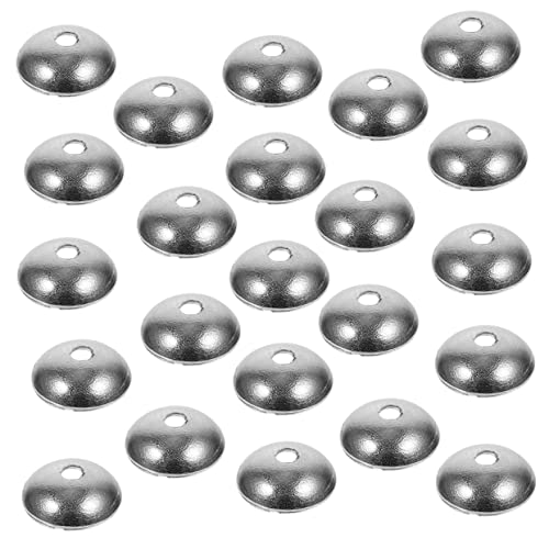 CLISPEED 1 Satz Bead Caps Perlenkappen Für Diy Schmuckherstellung Robuste Leichte Und Rostfreie Spacer Für Armbänder 200 Stück von CLISPEED