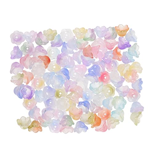 CLISPEED 1 Satz Blumenperlen Mischfarben Diy Schmuckherstellung Beads Für Armbänder Basteln Zubehör Leicht Und Für Kreative Projekte 100 Stück CLISPEED 1 Satz Blumenperlen Mischfarben Diy Schmuckherstellung Beads Für Armbänder Basteln Zubehör Leicht Und Für Kreative Projekte 100 Stück von CLISPEED