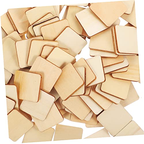 CLISPEED 1 Satz Diy Holzstück Blanko Holzplatten Für Kreative Bastelprojekte Quadratische Holzstücke Zum Malen Und Dekorieren Für Handwerk Und Diy Dekorationen 100 Stück CLISPEED 1 Satz Diy Holzstück Blanko Holzplatten Für Kreative Bastelprojekte Quadratische Holzstücke Zum Malen Und Dekorieren Für Handwerk Und Diy Dekorationen 100 Stück von CLISPEED