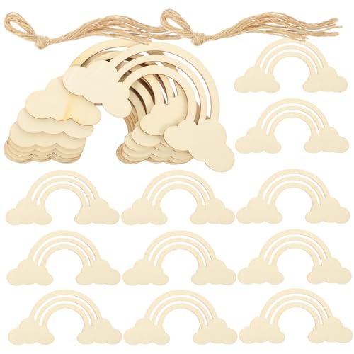 CLISPEED 1 Satz Holzanhänger unvollendet Etiketten Regenbogen-Accessoires Form Scheiben Ornament handwerk aus holzverzierungen Holzausschnitte Holzhandwerksvorräte Holzverzierungsrohlinge CLISPEED 1 Satz Holzanhänger unvollendet Etiketten Regenbogen-Accessoires Form Scheiben Ornament handwerk aus holzverzierungen Holzausschnitte Holzhandwerksvorräte Holzverzierungsrohlinge von CLISPEED