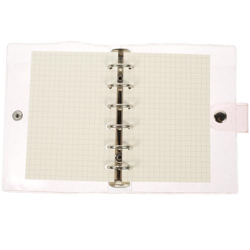 CLISPEED 1 Satz Ringe Loseblatt Notizbuch Wasserdichter Binder mit Cover Notizblock und Blättern Flexibles Design für Persönliche Planer und Kreative Projekte von CLISPEED