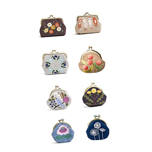 CLISPEED 1 Satz Runde Goldsticktasche Stickgarn Zubehör Nähen Basteln Geldbörsensets embroidery kit Stoffbeutel-Set Handtaschen-Kit handgemachtes Stickwerkzeug Stickset für Anfänger einfach CLISPEED 1 Satz Runde Goldsticktasche Stickgarn Zubehör Nähen Basteln Geldbörsensets embroidery kit Stoffbeutel-Set Handtaschen-Kit handgemachtes Stickwerkzeug Stickset für Anfänger einfach von CLISPEED