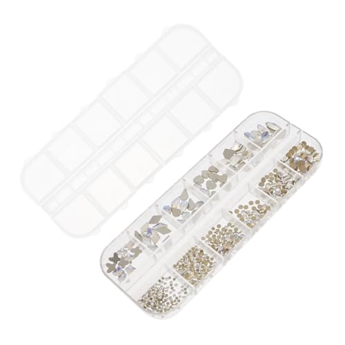 CLISPEED 1 Schachtel Nageldesign Strasssteine Ab Holographische Flache Rückseite Irreguläre Formen Nail Art Dekorationen Für Maniküre DIY Schmuck Kreative Nagelsteine CLISPEED 1 Schachtel Nageldesign Strasssteine Ab Holographische Flache Rückseite Irreguläre Formen Nail Art Dekorationen Für Maniküre DIY Schmuck Kreative Nagelsteine von CLISPEED