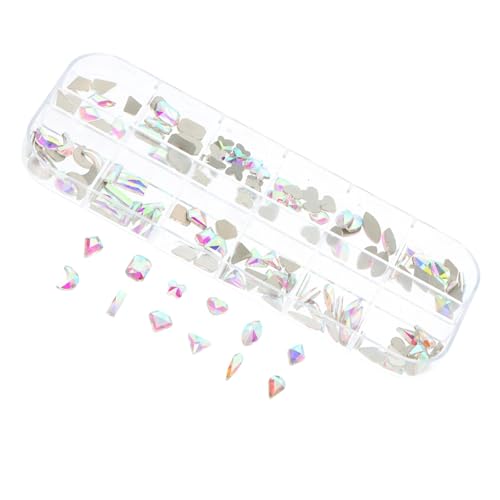 CLISPEED 1 Schachtel Nail Rhinestones Glas Strasssteine für Nagelkunst DIY Schmuck Dekorationen Langlebig Vielseitig für Nägel Make Up Basteln Handy Karten CLISPEED 1 Schachtel Nail Rhinestones Glas Strasssteine für Nagelkunst DIY Schmuck Dekorationen Langlebig Vielseitig für Nägel Make Up Basteln Handy Karten von CLISPEED