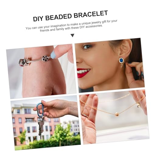 CLISPEED 1 Schachtel Teiliges Glasperlen für Schmuckherstellung mit Langlebig und Glatt zum Auffädeln von Armbändern und Halsketten DIY Bastelperlen für Kreative Handarbeiten und CLISPEED 1 Schachtel Teiliges Glasperlen für Schmuckherstellung mit Langlebig und Glatt zum Auffädeln von Armbändern und Halsketten DIY Bastelperlen für Kreative Handarbeiten und von CLISPEED