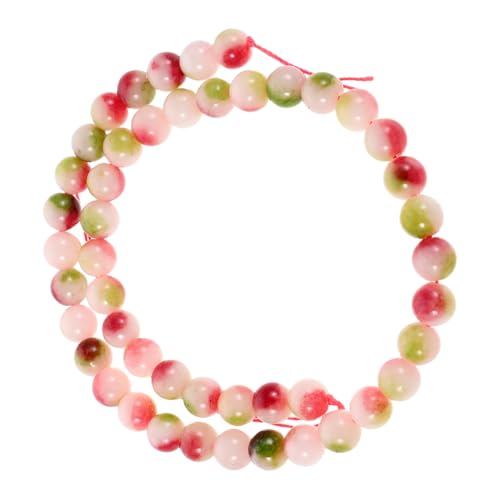 CLISPEED 1 Strang Wassermelonen-kristallperlen: Runde, Lose Edelsteinperlen Zum Selbermachen Für Die Herstellung Von Schmuck, Armbändern Und Sowie Bastelprojekte CLISPEED 1 Strang Wassermelonen-kristallperlen: Runde, Lose Edelsteinperlen Zum Selbermachen Für Die Herstellung Von Schmuck, Armbändern Und Sowie Bastelprojekte von CLISPEED