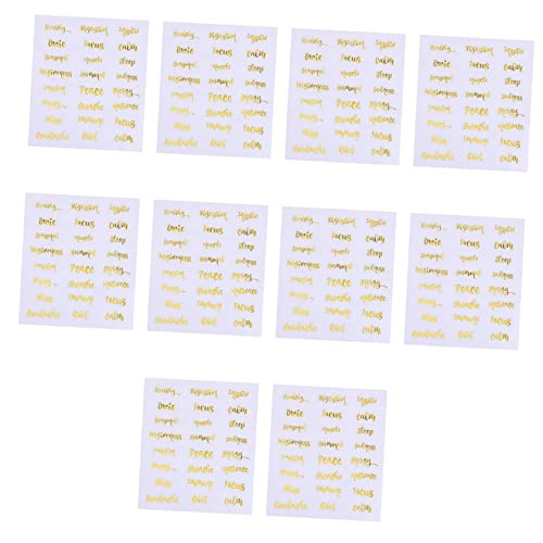 CLISPEED 10 Blatt Ätherische Öl Etiketten Aufkleber Ölbeständig und Wasserfest Langlebige Buchstaben Sticker für Aromatherapie Flaschen Praktische Flaschenetiketten für Einfache CLISPEED 10 Blatt Ätherische Öl Etiketten Aufkleber Ölbeständig und Wasserfest Langlebige Buchstaben Sticker für Aromatherapie Flaschen Praktische Flaschenetiketten für Einfache von CLISPEED