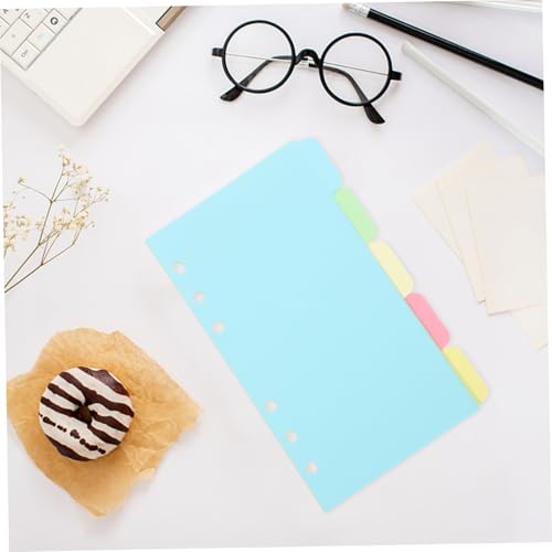 CLISPEED 10 Blatt Teiliges Notizbuch Trennblätter Bunte Indexpapier Einlagen Abnehmbare Registerkarten Organizer für Binder und Planer Langlebige und Beschreibbare Notizblock Unterteiler CLISPEED 10 Blatt Teiliges Notizbuch Trennblätter Bunte Indexpapier Einlagen Abnehmbare Registerkarten Organizer für Binder und Planer Langlebige und Beschreibbare Notizblock Unterteiler von CLISPEED