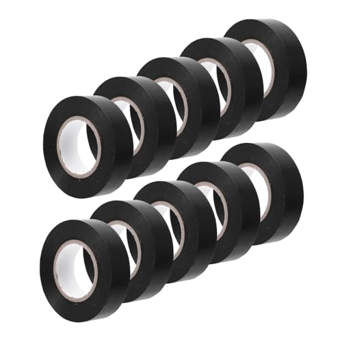 CLISPEED 10 Rollen Buntes Isolierband PVC Elektriker klebeband Flammhemmend Hitzebeständig Feuchtigkeitsresistent Kaltes Beständig für Elektroinstallation CLISPEED 10 Rollen Buntes Isolierband PVC Elektriker klebeband Flammhemmend Hitzebeständig Feuchtigkeitsresistent Kaltes Beständig für Elektroinstallation von CLISPEED