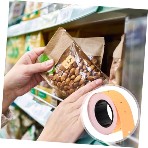 CLISPEED 10 Rollen Selbstklebende Preisschilder Aufkleber Orange Preisetiketten für Supermarkt Verkaufs Kostenmarkierungen Einfache Anwendung für Einzelhandel CLISPEED 10 Rollen Selbstklebende Preisschilder Aufkleber Orange Preisetiketten für Supermarkt Verkaufs Kostenmarkierungen Einfache Anwendung für Einzelhandel von CLISPEED
