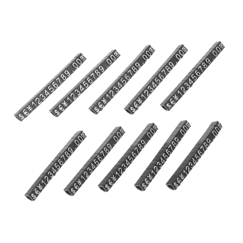 CLISPEED 10 Sätze Preisanzeige Würfel aus Kunststoff Dreidimensionale Zahlen Langlebig Leicht und Verformungsresistent für Schmuck Kleidung Uhren Einzelhandel und Ladentheken CLISPEED 10 Sätze Preisanzeige Würfel aus Kunststoff Dreidimensionale Zahlen Langlebig Leicht und Verformungsresistent für Schmuck Kleidung Uhren Einzelhandel und Ladentheken von CLISPEED