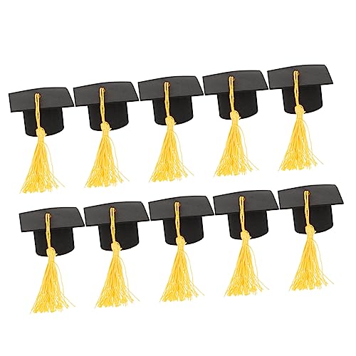 CLISPEED 10 Stück Bachelor Hut Ornamente Junggesellenabschiedshut Pastell Abschlusshüte Für Graduiertenkappe Mini Dekoration Kuchenaufsatz Hut Abschlusshut Display Pride CLISPEED 10 Stück Bachelor Hut Ornamente Junggesellenabschiedshut Pastell Abschlusshüte Für Graduiertenkappe Mini Dekoration Kuchenaufsatz Hut Abschlusshut Display Pride von CLISPEED