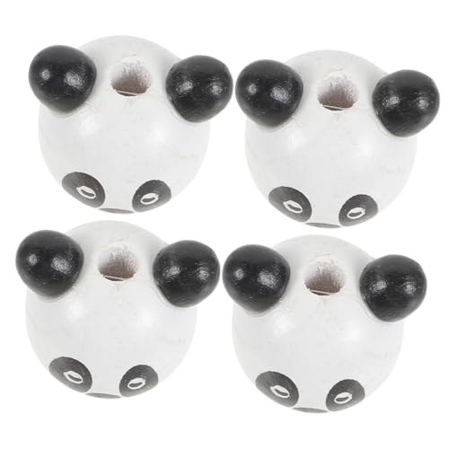 CLISPEED 10 Stück Bunte Holzperlen mit Tierkopf Perlen für DIY Schmuckherstellung Kreative Bastelideen für Armbänder und Dekorationen Panda Design CLISPEED 10 Stück Bunte Holzperlen mit Tierkopf Perlen für DIY Schmuckherstellung Kreative Bastelideen für Armbänder und Dekorationen Panda Design von CLISPEED
