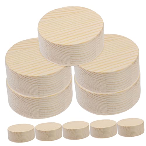 CLISPEED 10 Stück Diy Holzscheiben zum Handbemalen Runde Holzchips Natürlichem Holz Bastelmaterial für Projekte CLISPEED 10 Stück Diy Holzscheiben zum Handbemalen Runde Holzchips Natürlichem Holz Bastelmaterial für Projekte von CLISPEED