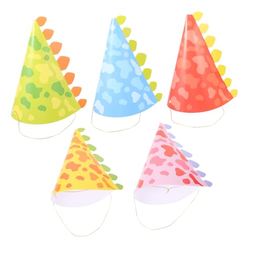 CLISPEED Partyhüte Für Geburtstage – 10 Party-kegelhüte Für Kinder Mit Dinosaurier- Für Jungen Und Mädchen Foto-requisiten CLISPEED Partyhüte Für Geburtstage – 10 Party-kegelhüte Für Kinder Mit Dinosaurier- Für Jungen Und Mädchen Foto-requisiten von CLISPEED