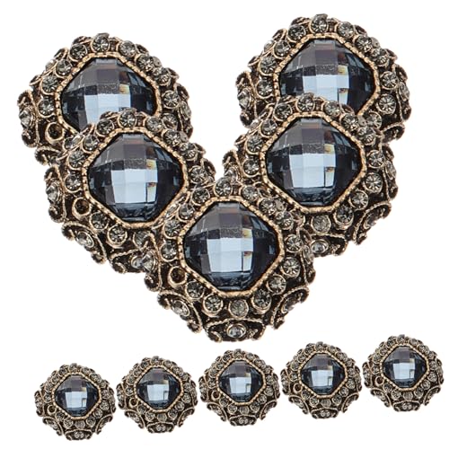 CLISPEED 10 Stück Große Metallknöpfe mit Strass DIY Knöpfe für Mäntel und Jacken Robustes Material Silberfarbene Glitzerverzierung Kleidungsknöpfe für Gestaltung CLISPEED 10 Stück Große Metallknöpfe mit Strass DIY Knöpfe für Mäntel und Jacken Robustes Material Silberfarbene Glitzerverzierung Kleidungsknöpfe für Gestaltung von CLISPEED