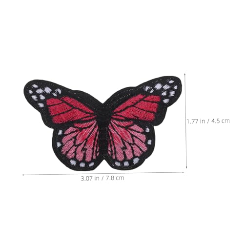 CLISPEED 10 Stück Große Schmetterling Aufbügel Bügelbilder Bestickte Applikationen für Diy Kleidung Jacken Taschen Vielseitig Dekorative Stoff Patches Einfach Anzubringen CLISPEED 10 Stück Große Schmetterling Aufbügel Bügelbilder Bestickte Applikationen für Diy Kleidung Jacken Taschen Vielseitig Dekorative Stoff Patches Einfach Anzubringen von CLISPEED