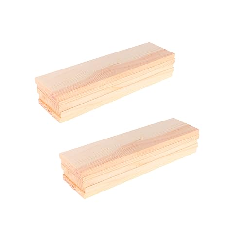 CLISPEED 10 Stück Kiefernholzbrett Rechteck Linde für Bretter Panel klein dünn stabiler Hintergrund Holzrohlinge zum Basteln Holz Kulisse Fotoshooting-Hintergrund Holzhandwerk Hölzern CLISPEED 10 Stück Kiefernholzbrett Rechteck Linde für Bretter Panel klein dünn stabiler Hintergrund Holzrohlinge zum Basteln Holz Kulisse Fotoshooting-Hintergrund Holzhandwerk Hölzern von CLISPEED