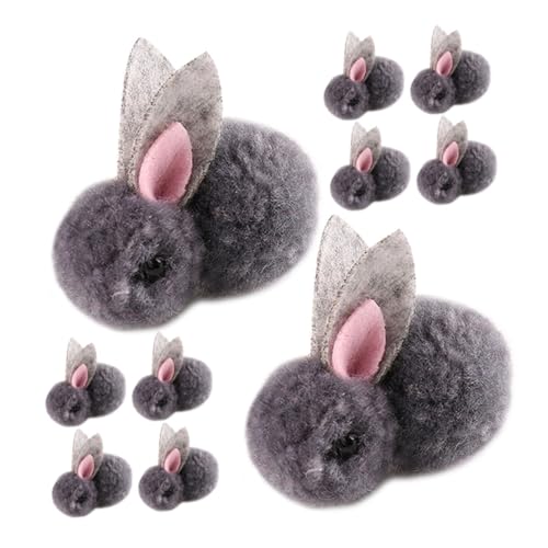 CLISPEED 10 Stück Kleiner Plüschkaninchen Puppen für Selbstgemacht Dekoration Weiche Hase Stofftiere für Kleidung Taschen und Handwerk CLISPEED 10 Stück Kleiner Plüschkaninchen Puppen für Selbstgemacht Dekoration Weiche Hase Stofftiere für Kleidung Taschen und Handwerk von CLISPEED
