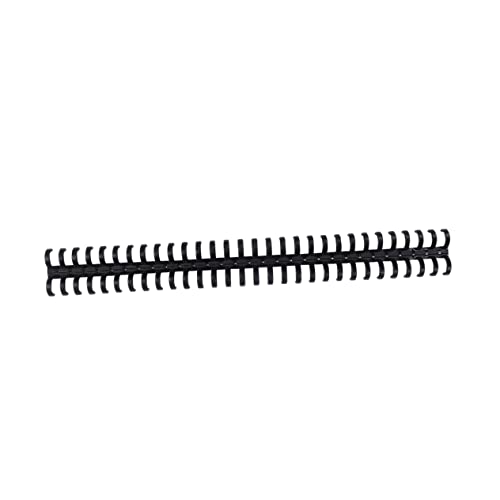 CLISPEED 10 Stück Kunststoff Binderinge für Papier Lose Spiralbindung Schwarz für Bürobedarf und Organisation von Notizen CLISPEED 10 Stück Kunststoff Binderinge für Papier Lose Spiralbindung Schwarz für Bürobedarf und Organisation von Notizen von CLISPEED