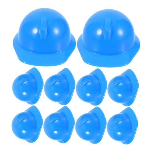 CLISPEED 10 Stück Mini Bauarbeiterhüte Miniaturen Bauarbeiterkappen – Kinderhut Bauhelm Für Puppen Mini Hut Puppenhut Partyhüte Für Buntes Spielhut Kunststoff Blau CLISPEED 10 Stück Mini Bauarbeiterhüte Miniaturen Bauarbeiterkappen – Kinderhut Bauhelm Für Puppen Mini Hut Puppenhut Partyhüte Für Buntes Spielhut Kunststoff Blau von CLISPEED
