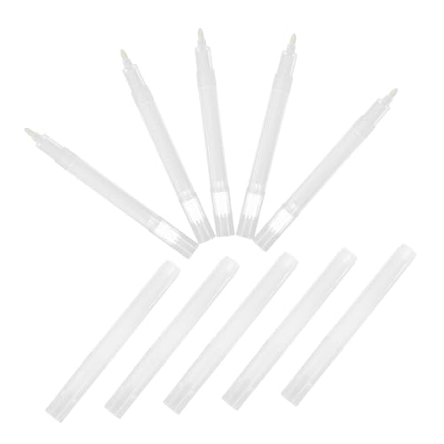 CLISPEED 10 Stück Nachfüllbare Leere Marker für Acryl Öl und Aquarellmalerei Ergonomische Pinselstifte mit Dicke Spitze für Kreativität und Graffiti für Langlebigkeit CLISPEED 10 Stück Nachfüllbare Leere Marker für Acryl Öl und Aquarellmalerei Ergonomische Pinselstifte mit Dicke Spitze für Kreativität und Graffiti für Langlebigkeit von CLISPEED