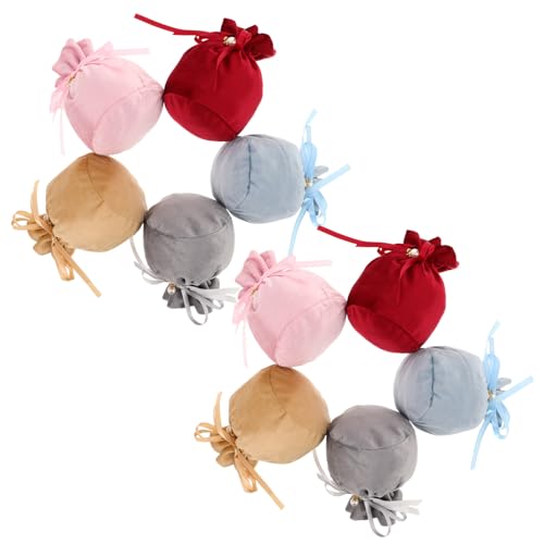 CLISPEED 10 Stück Schmucktaschen Mini Süßigkeiten Aufbewahrungstaschen für Hochzeiten Partys Reisen und CLISPEED 10 Stück Schmucktaschen Mini Süßigkeiten Aufbewahrungstaschen für Hochzeiten Partys Reisen und von CLISPEED