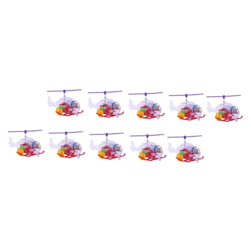 CLISPEED 10 Stück Teiliges Aufzieh Helikopter aus Kunststoff Mechanisch Betrieben Kinderfreundlich als Partygeschenk und Mitgebsel für Jungen und Mädchen Zufällige Farbe Zufällige Farbe CLISPEED 10 Stück Teiliges Aufzieh Helikopter aus Kunststoff Mechanisch Betrieben Kinderfreundlich als Partygeschenk und Mitgebsel für Jungen und Mädchen Zufällige Farbe Zufällige Farbe von CLISPEED