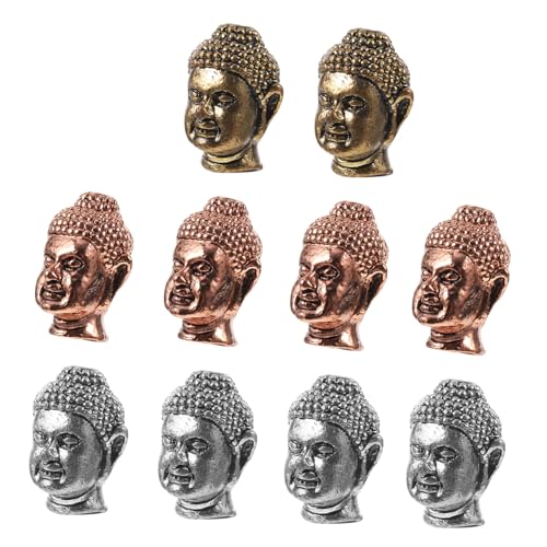 CLISPEED 10 Stück Teiliges Buddha Kopf Verbinder Charms aus Langlebiger Legierung für DIY Schmuckherstellung Stilvolle Spacer Perlen für Armbänder und Halsketten Geeignet Zufällige Farbe CLISPEED 10 Stück Teiliges Buddha Kopf Verbinder Charms aus Langlebiger Legierung für DIY Schmuckherstellung Stilvolle Spacer Perlen für Armbänder und Halsketten Geeignet Zufällige Farbe von CLISPEED