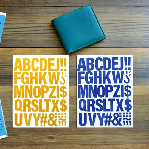 CLISPEED 10 Stück Teiliges Bügelbuchstaben A-z aus Robustem Material Farbige Heat Transfer Vinyl Aufnäher für Kleidung Rucksäcke DIY Textilien Waschbeständig und Vielseitig Einsetzbar von CLISPEED