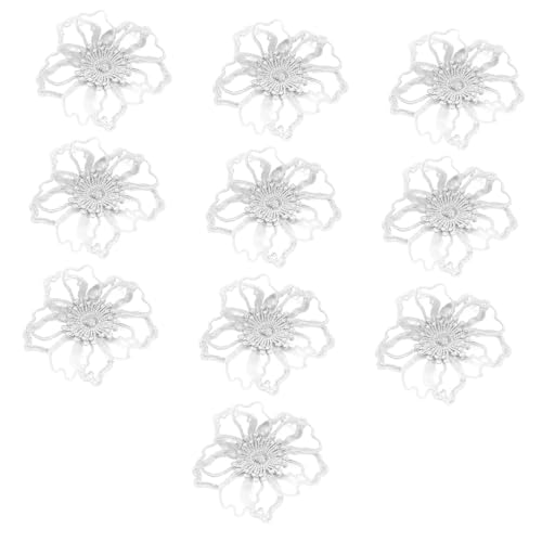 CLISPEED 10 Stück Teiliges Bunte Spitzenblumen Aufnäher zum Aufbügeln Bestickte DIY Applikationen für Kleidung Taschen Hüte Schuhe Kreative Verzierungen für Modegestaltung CLISPEED 10 Stück Teiliges Bunte Spitzenblumen Aufnäher zum Aufbügeln Bestickte DIY Applikationen für Kleidung Taschen Hüte Schuhe Kreative Verzierungen für Modegestaltung von CLISPEED
