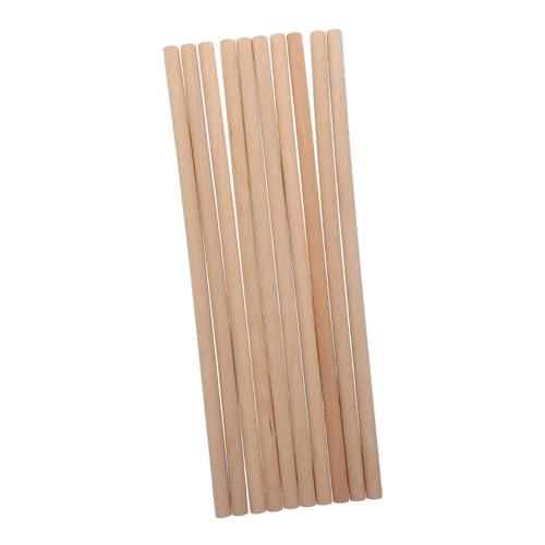 CLISPEED 10 Stück Teiliges DIY Drumstick Holzstäbe aus Natürlichem Buchenholz Bastelstäbe für Kreative Handarbeit und Bastelprojekte mit Robustem Kindgerechtem Material CLISPEED 10 Stück Teiliges DIY Drumstick Holzstäbe aus Natürlichem Buchenholz Bastelstäbe für Kreative Handarbeit und Bastelprojekte mit Robustem Kindgerechtem Material von CLISPEED