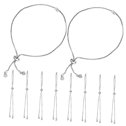 CLISPEED 10 Stück Teiliges DIY Geometrisches Armband Verstellbare Minimalistische Armbänder für Frauen Schmuckdekoration mit Charm Anhängern für und Bastelprojekte CLISPEED 10 Stück Teiliges DIY Geometrisches Armband Verstellbare Minimalistische Armbänder für Frauen Schmuckdekoration mit Charm Anhängern für und Bastelprojekte von CLISPEED