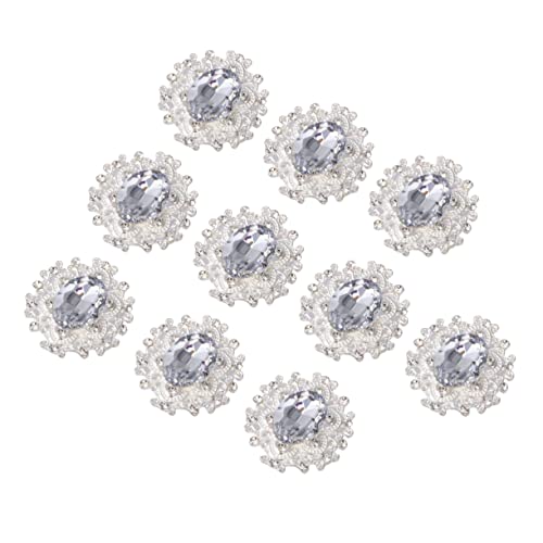 CLISPEED 10 Stück Teiliges Diy Strass Schmuckaccessoires Legierung Broschen und Ornamente für Kleidung Bastelprojekte und Besondere Anlässe CLISPEED 10 Stück Teiliges Diy Strass Schmuckaccessoires Legierung Broschen und Ornamente für Kleidung Bastelprojekte und Besondere Anlässe von CLISPEED