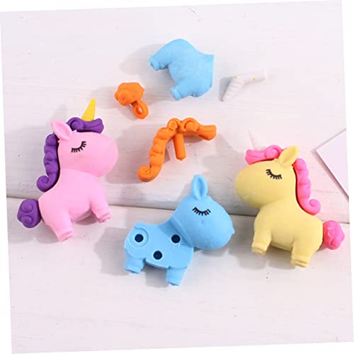 CLISPEED 10 Stück Teiliges Einhorn Radiergummi Süß Radiergummis für Schüler Schulanfang Mitgebsel Party Giveaways Sicher und Langlebig Zufällige Farbe Zufällige Farbe CLISPEED 10 Stück Teiliges Einhorn Radiergummi Süß Radiergummis für Schüler Schulanfang Mitgebsel Party Giveaways Sicher und Langlebig Zufällige Farbe Zufällige Farbe von CLISPEED