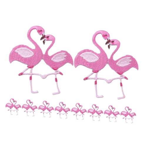 CLISPEED 10 Stück Teiliges Flamingo Bügelbilder Applikationen für Jacken Hüte Taschen Kleine Bestickte Patches für Kleidung Strapazierfähige Tierpatches zum Aufnähen und Bügeln CLISPEED 10 Stück Teiliges Flamingo Bügelbilder Applikationen für Jacken Hüte Taschen Kleine Bestickte Patches für Kleidung Strapazierfähige Tierpatches zum Aufnähen und Bügeln von CLISPEED