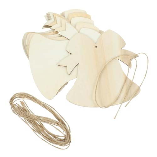 CLISPEED 10 Stück Teiliges Holzanhänger Weihnachten zum Bemalen Unvollendete Holzscheiben DIY Weihnachtsdeko Leichte Holzanhänger für Weihnachtsbaum Fenster Kamin Geschenkideen CLISPEED 10 Stück Teiliges Holzanhänger Weihnachten zum Bemalen Unvollendete Holzscheiben DIY Weihnachtsdeko Leichte Holzanhänger für Weihnachtsbaum Fenster Kamin Geschenkideen von CLISPEED