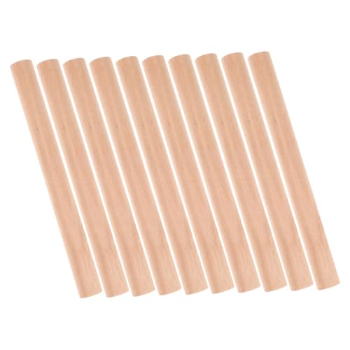 CLISPEED 10 Stück Teiliges Holzstäbe zum Basteln Glatte Holzdübel mit Robust und Formbeständig Natürliche DIY Holzstiele für Dekoration Modellbau Handwerk CLISPEED 10 Stück Teiliges Holzstäbe zum Basteln Glatte Holzdübel mit Robust und Formbeständig Natürliche DIY Holzstiele für Dekoration Modellbau Handwerk von CLISPEED